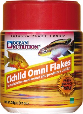 OCEAN NUTRITION CICHLID OMNI FLAKE 71GR