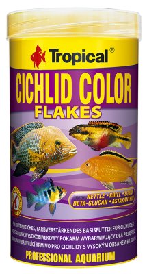 TROPICAL CICHLID COLOR FLAKES 250ML/50G