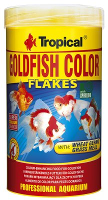 TROPICAL GOLDFISH COLOR FLAKES 250ML/50G