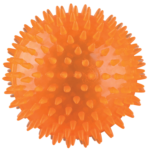 Pindsvinebold, termoplastisk gummi, ø 12 cm
