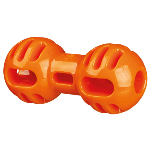 Soft & Strong flydn. dumbell, TPR, 11 cm, orange