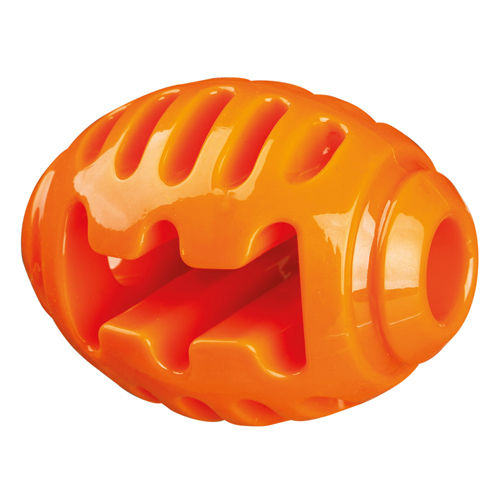 Soft & Strong rugby bold, TPR, 10 cm, orange