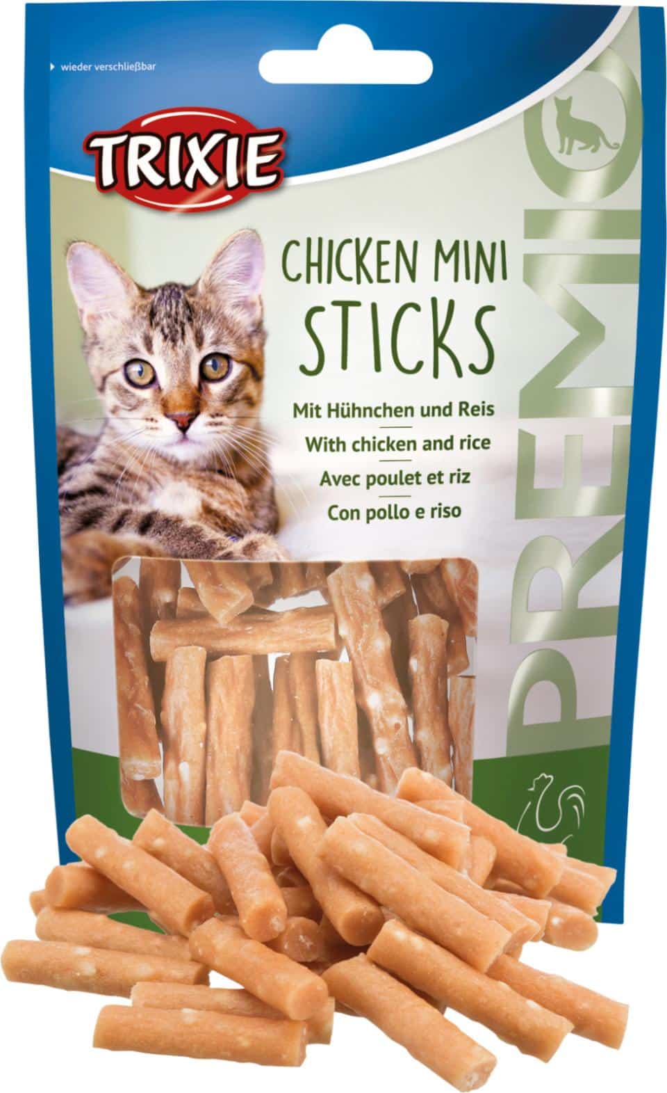 Premio Chicken Mini Sticks 50gr