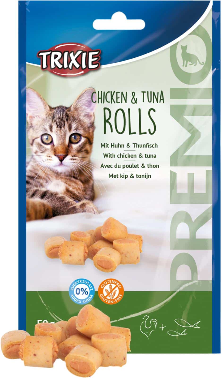 PREMIO Chicken & Tuna Roll 50gr