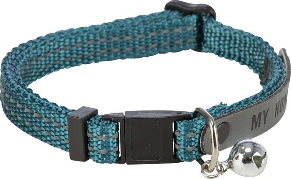 Jolly Paw Kattehalsbånd med adresseskilt, ass. farver