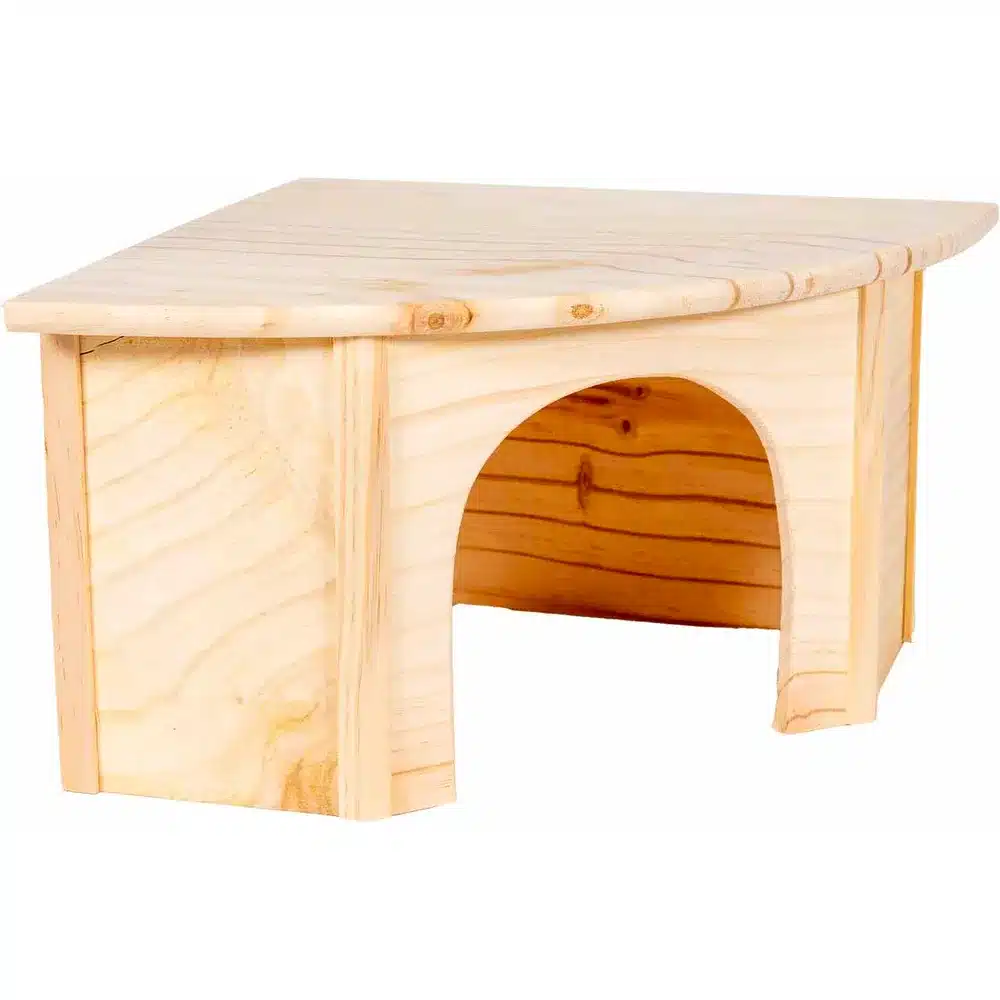 Wooden hjørnehus 30x30x18cm