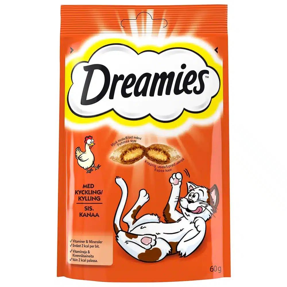 Dreamies kylling 60gr