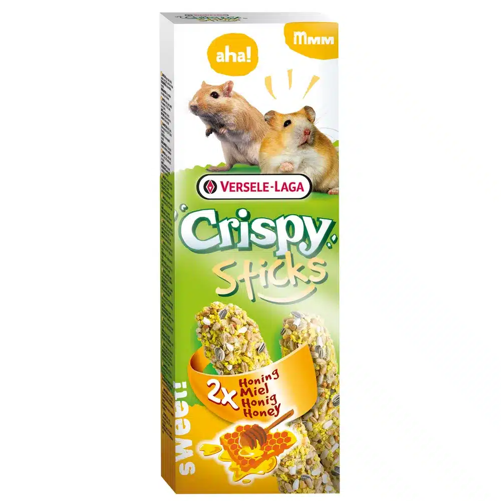 Crispy Sticks Hamster/Ørkenrotte Honning 110gr