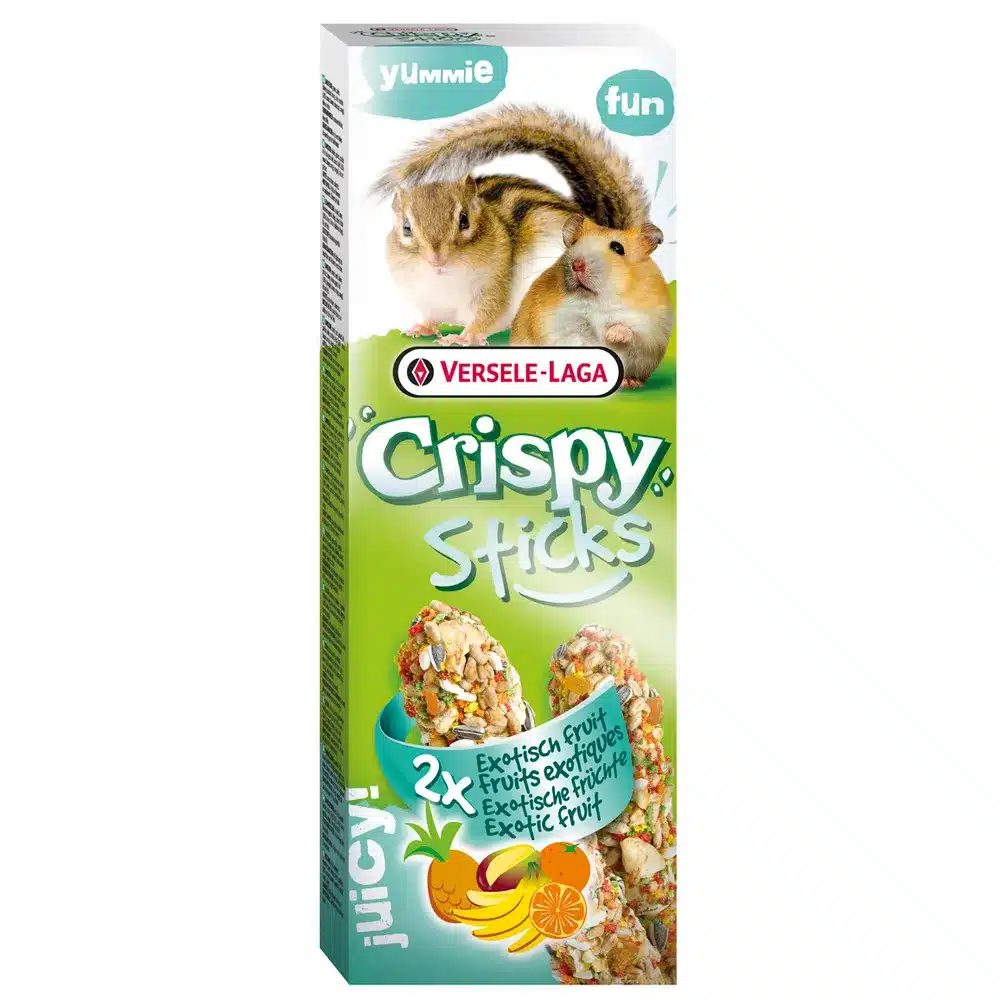 Crispy Sticks Hamster/Egern Eksotisk Frugt 110gr