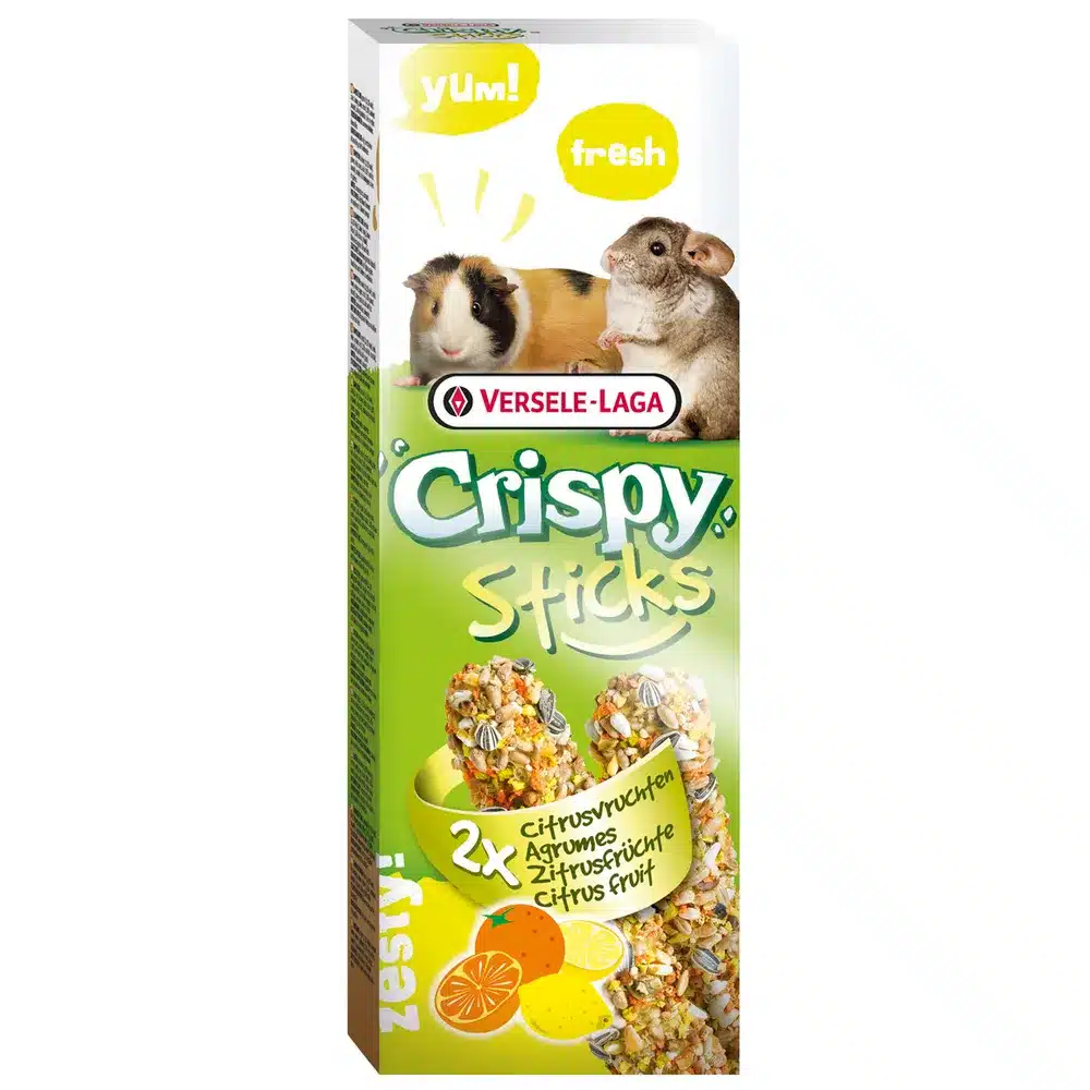 Crispy Sticks Marsvin/Chinchilla Citrus 110gr