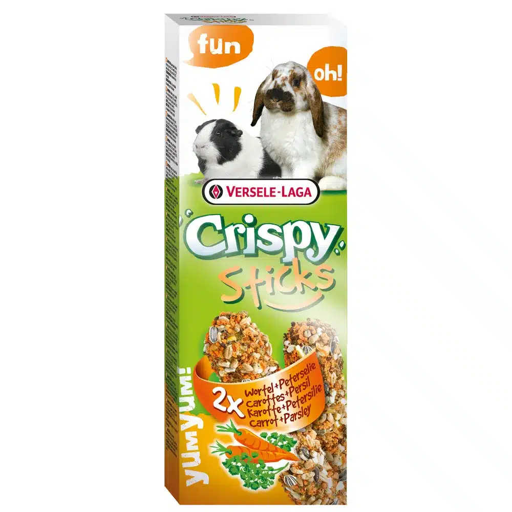 Crispy Sticks Kanin/Marsvin Gulerod  & Persille 110gr