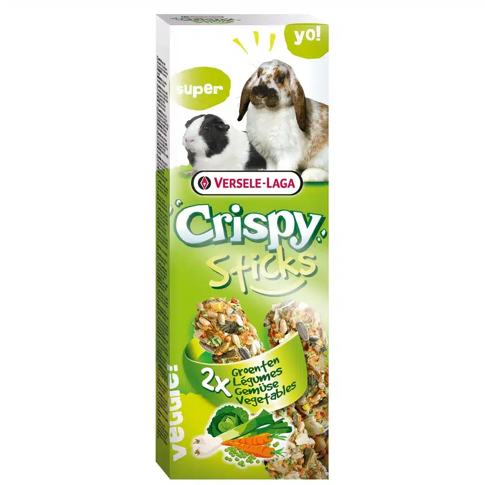 Crispy Sticks Kanin/Marsvin Grøntsager 110gr