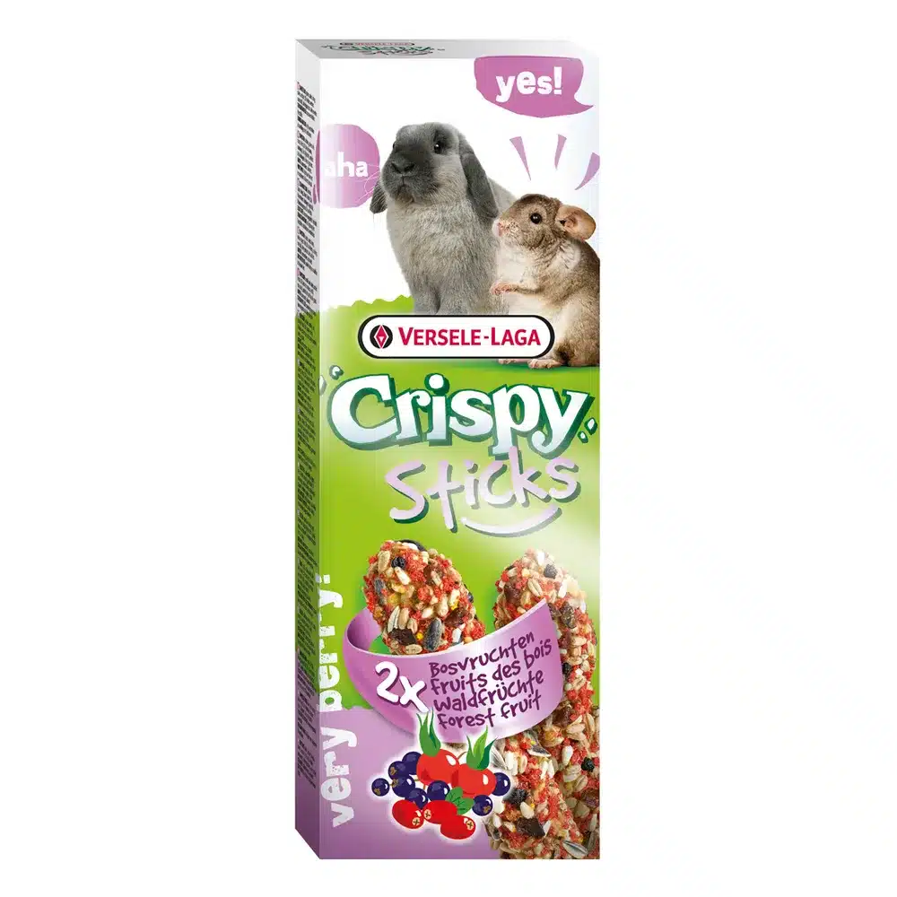 Crispy Sticks Kanin/Chinchilla Skovfrugt 110gr