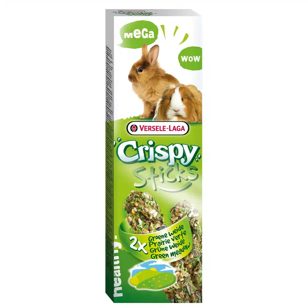 Crispy Sticks Kanin/Marsvin Green Meadow 140gr
