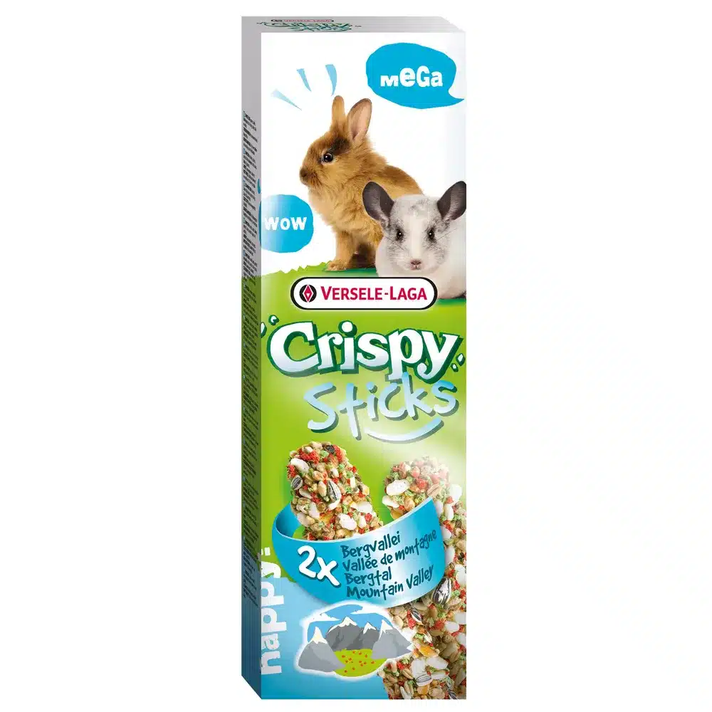 Crispy Sticks Kanin/Chinchilla Mountain Valley 140gr