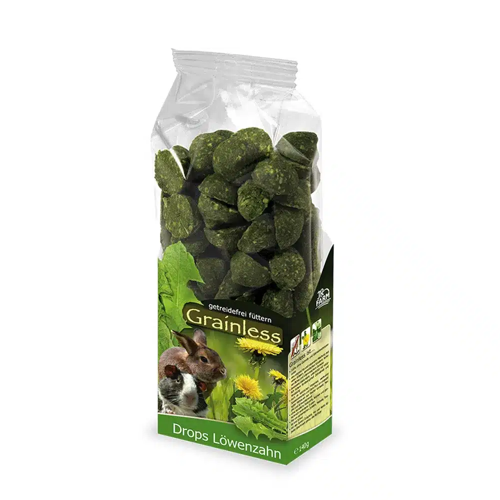 JR Farm Grainless Drops Mælkebøtte 140gr