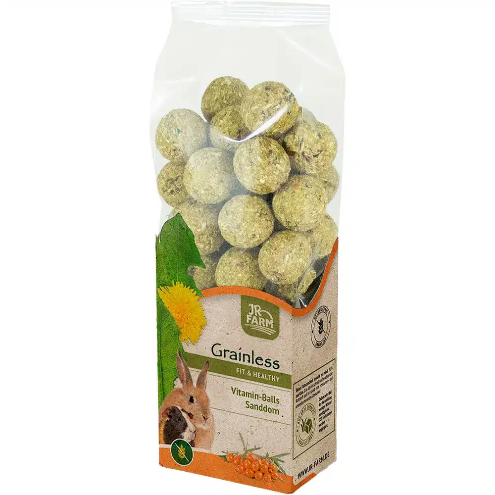 JR Farm Grainless Health - Vitaminkugler Havtorn 150g