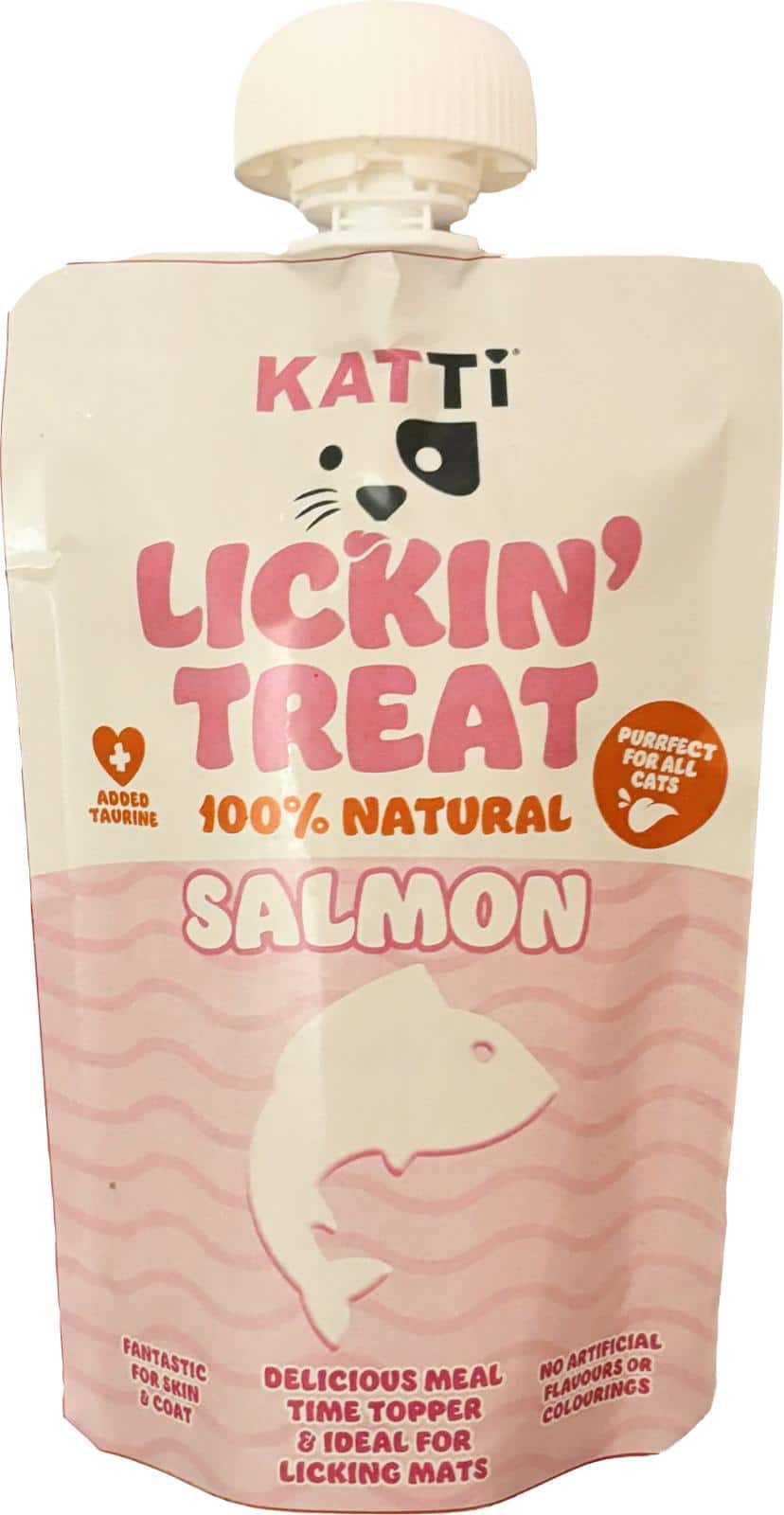 Katti Lickin Treat godbidspasta (Laks) 75gr