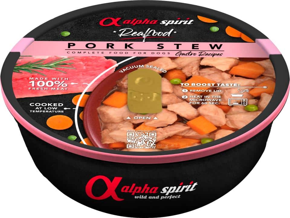 Alpha Spirit Real Food Svinekød 280gr
