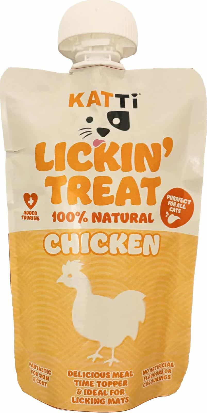 Katti Lickin Treat godbidspasta (kylling) 75gr