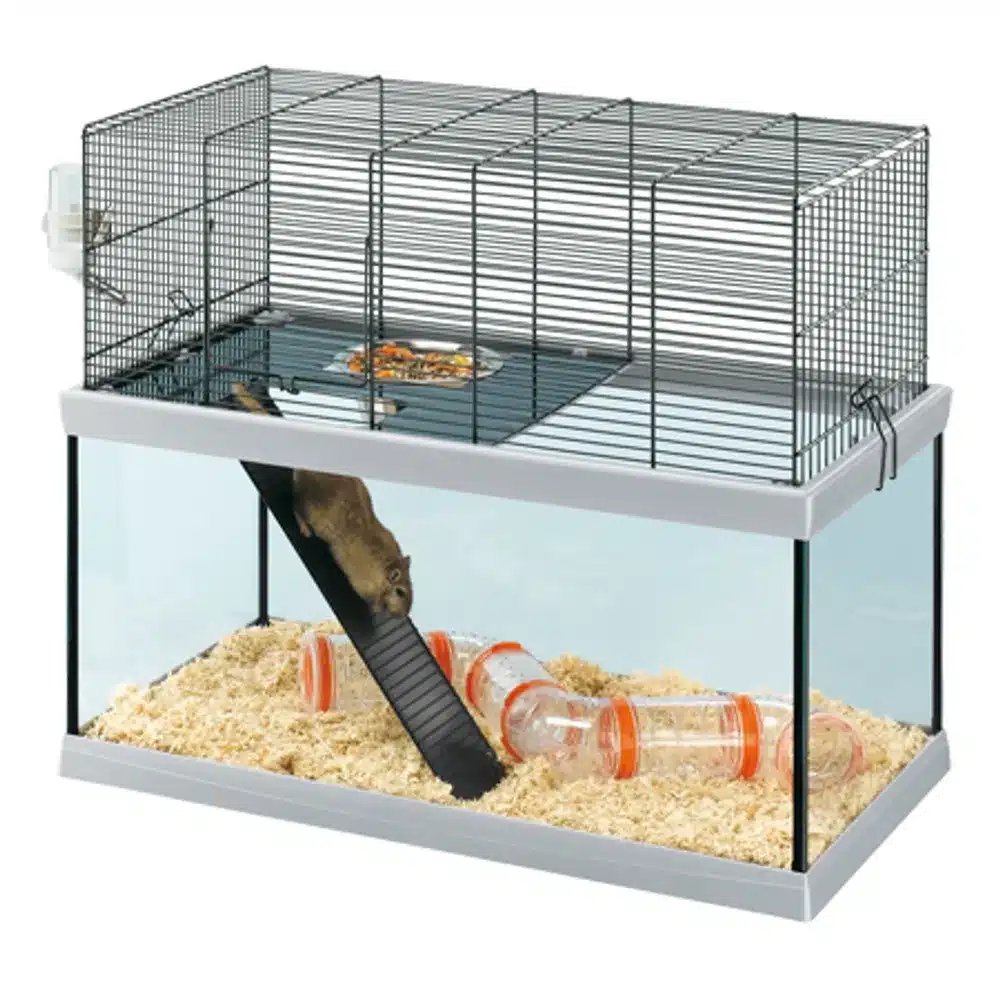 Ferplast Gabry 60 sort/glas 62.5x34.5x52cm