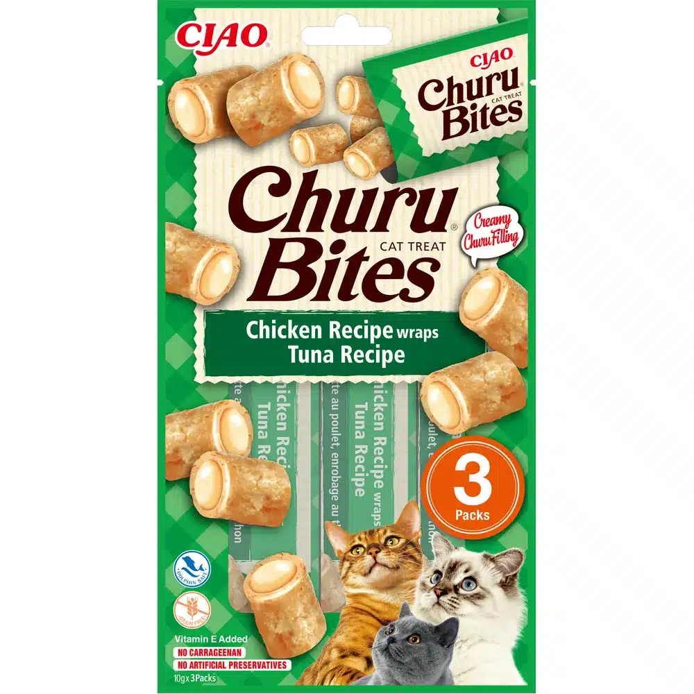 Churu Bites Tun/Kylling 3x10gr