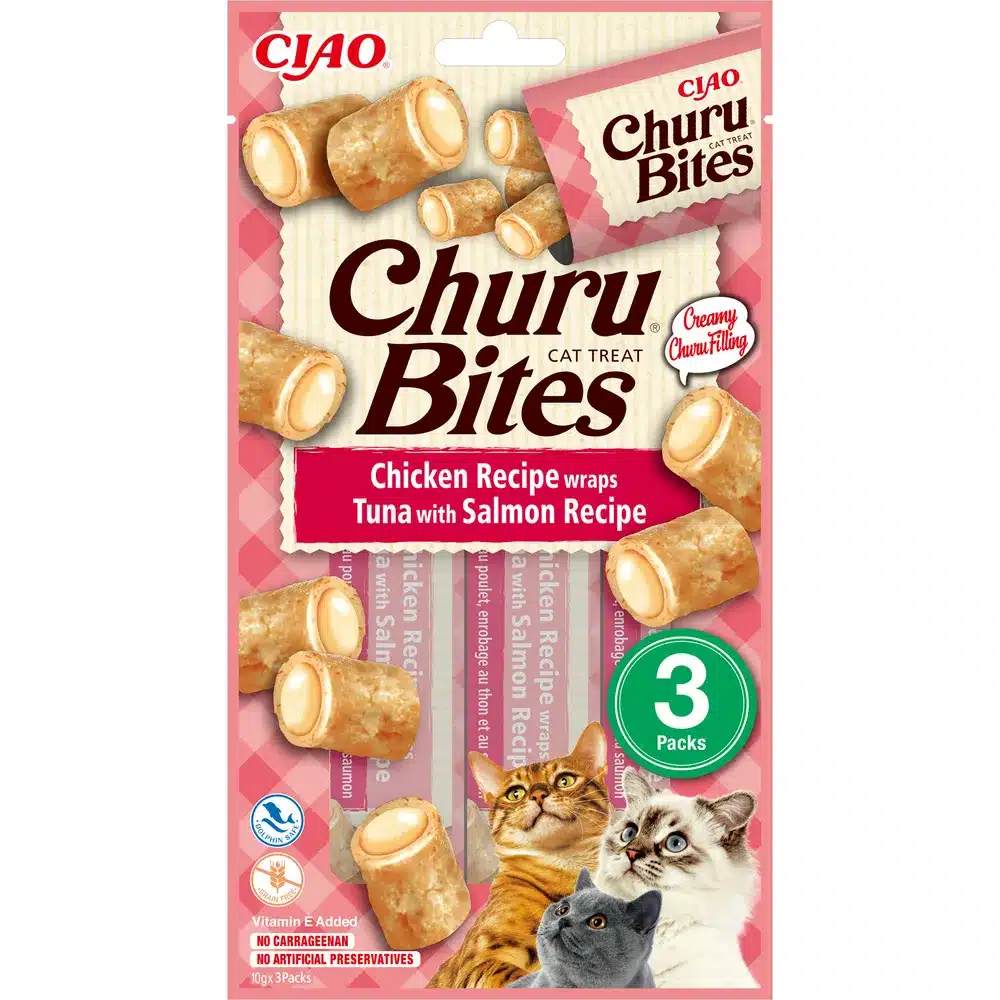 Churu Bites Tun/Kylling/Laks 3x10gr