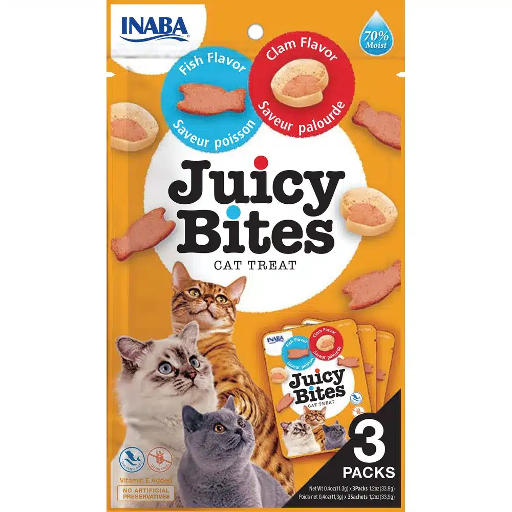Churu Juicy Bites Fisk/Musling 3x11,3gr