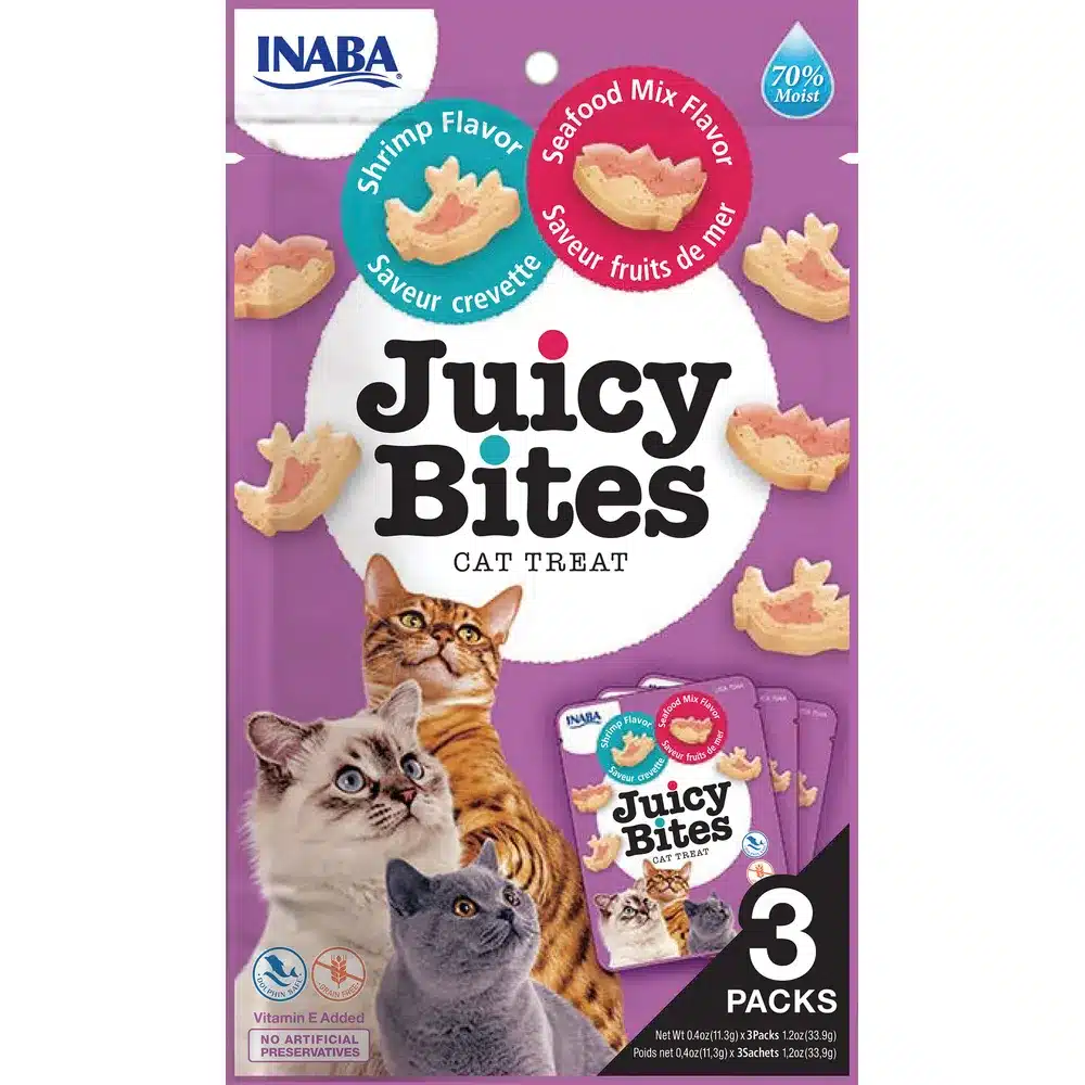 Churu Juicy Bites Reje/Skaldyr 3x11,3gr