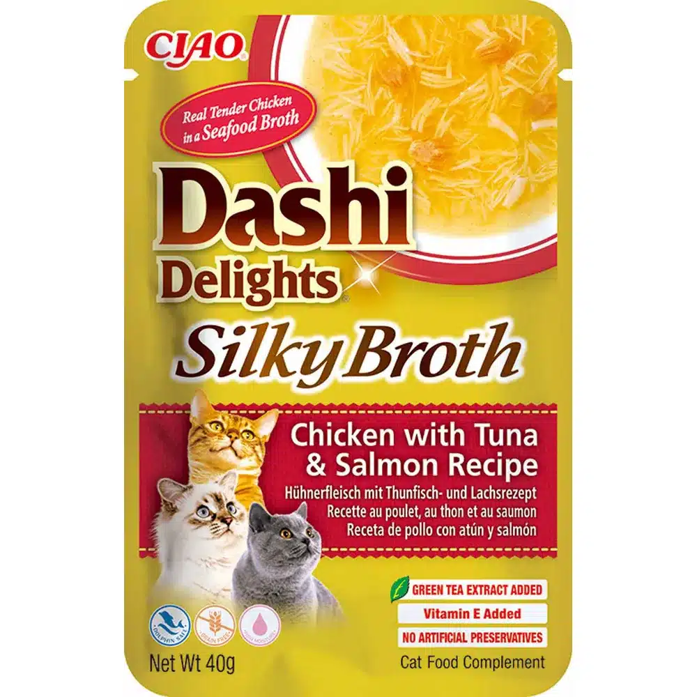 Dashi Delights Silky Broth kylling/tun/laks 50gr