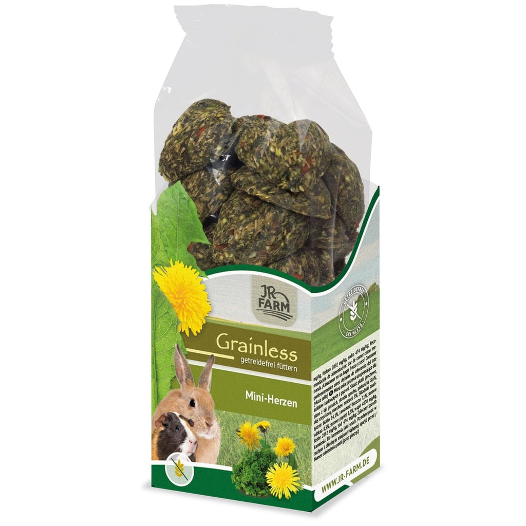 JR Farm Grainless Mini Hjerter 150g