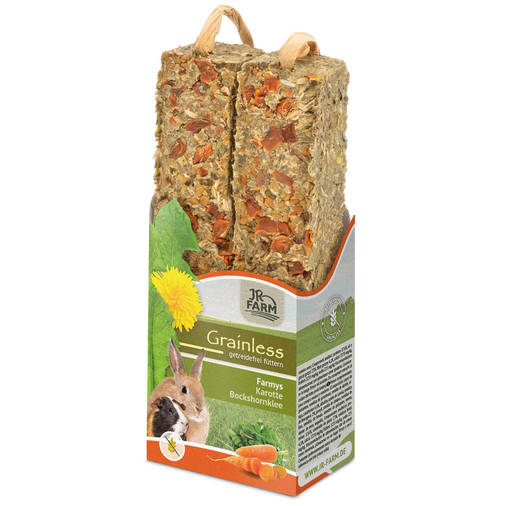 JR Farm Grainless Farmys Gulerod/Bukkehorn 140g