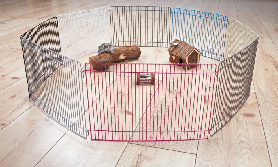 Løbegård multifarvet 34x23 cm