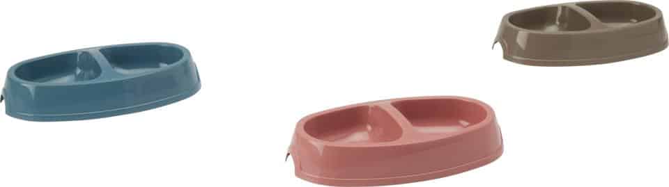 Picnic twin cat skål