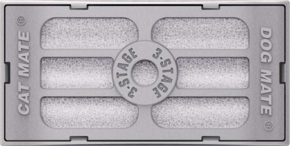 Petmate 3-trin filtersvamp 4 stk.