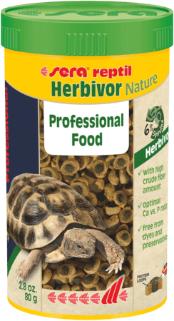 sera reptil Professional Herbivor Nature 250 ml, 80 g