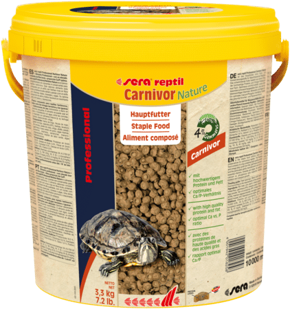 sera reptil Professional Carnivor Nature 10 l,  3,3 kg