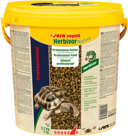 sera reptil Professional Herbivor Nature 10 l, 3,2 kg