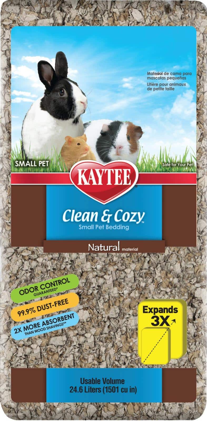 Kaytee Clean & Cozy Natural strøelse