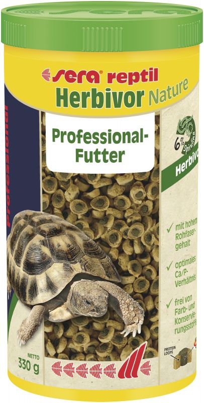 sera reptil Professional Herbivor Nature 1000 ml, 330 g