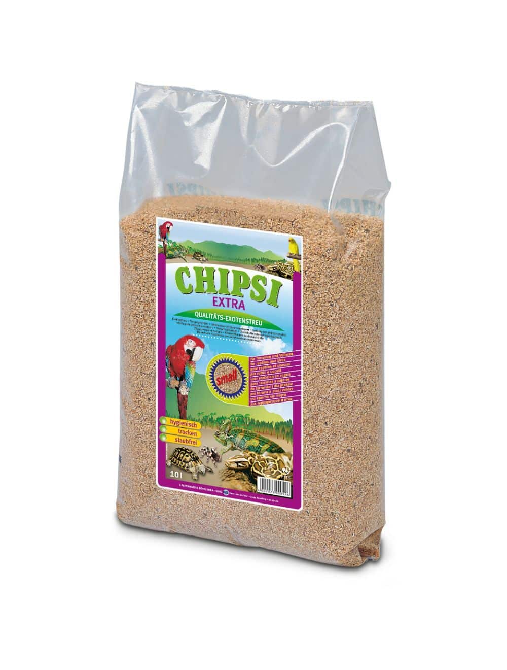 Chipsi Extra bøgegranulat 10L