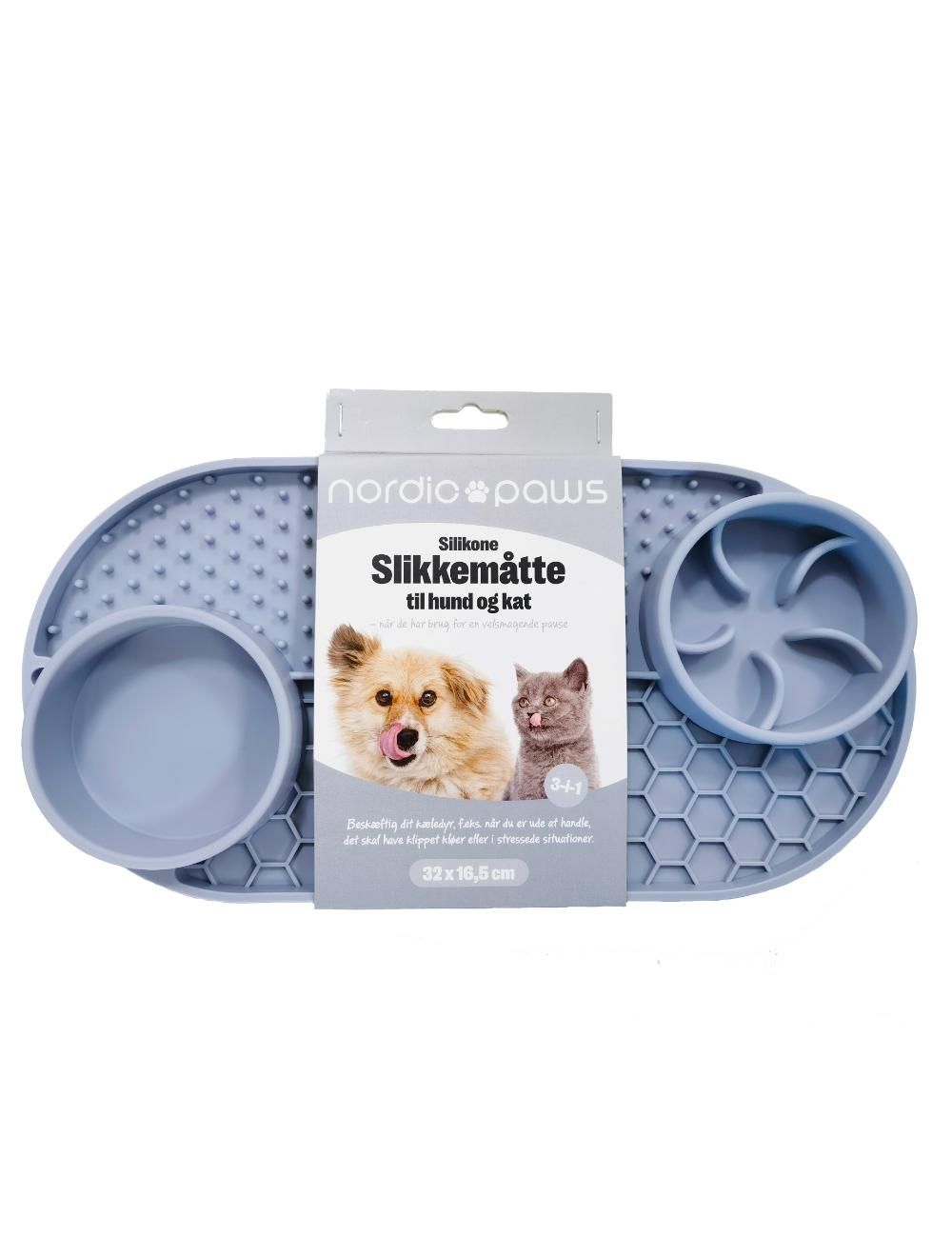 Nordic Paws Slikkemåtte, 3i1, Echo