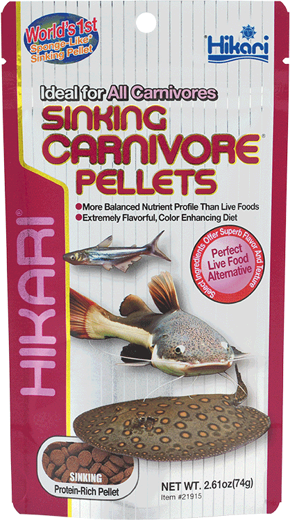 Hikari Sinking Carnivore Pellets® 74gr