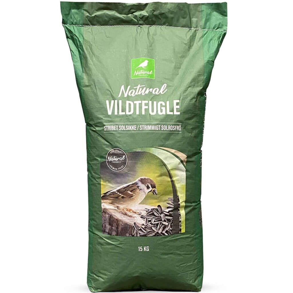 Stribet solsikke – dobbeltrensede 15 kg