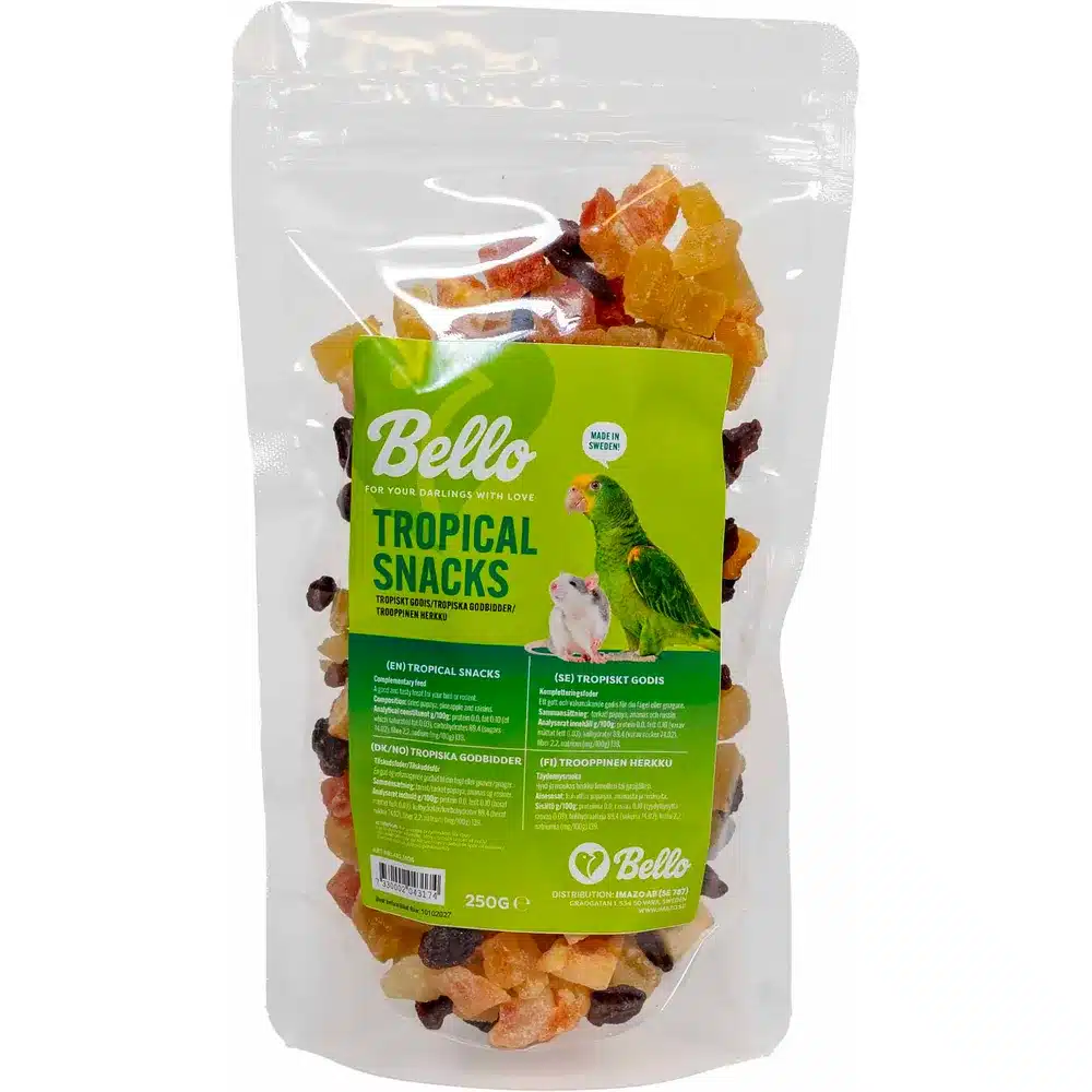 Bello Tropical snacks 250gr
