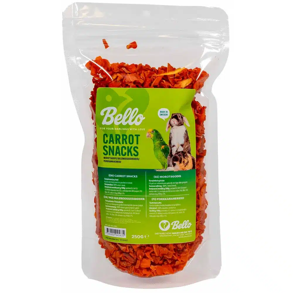 Bello Carrot snacks 250gr