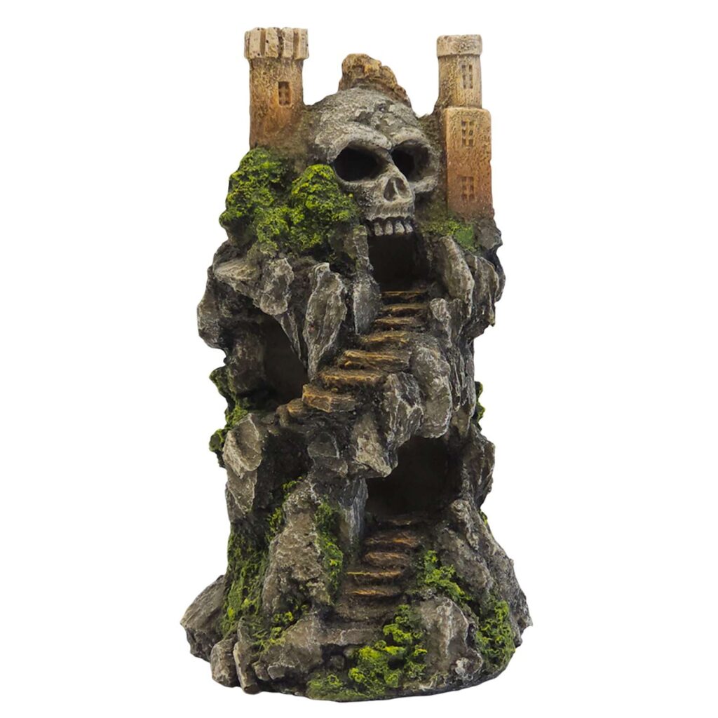 Akvariedekoration SKULL CASTLE 9,2 x 9 x 17,7 cm