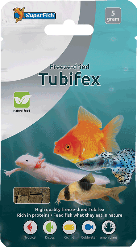 SuperFish Freeze Dried Tubifex 5gr