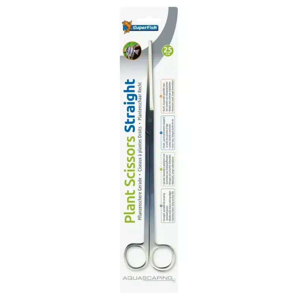 SuperFish Plant Scissors Staight 25cm