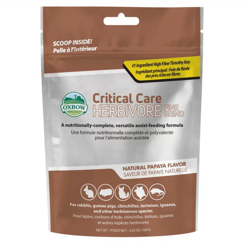 OXBOW Critical CARE Fine Grind Papaya 100 g